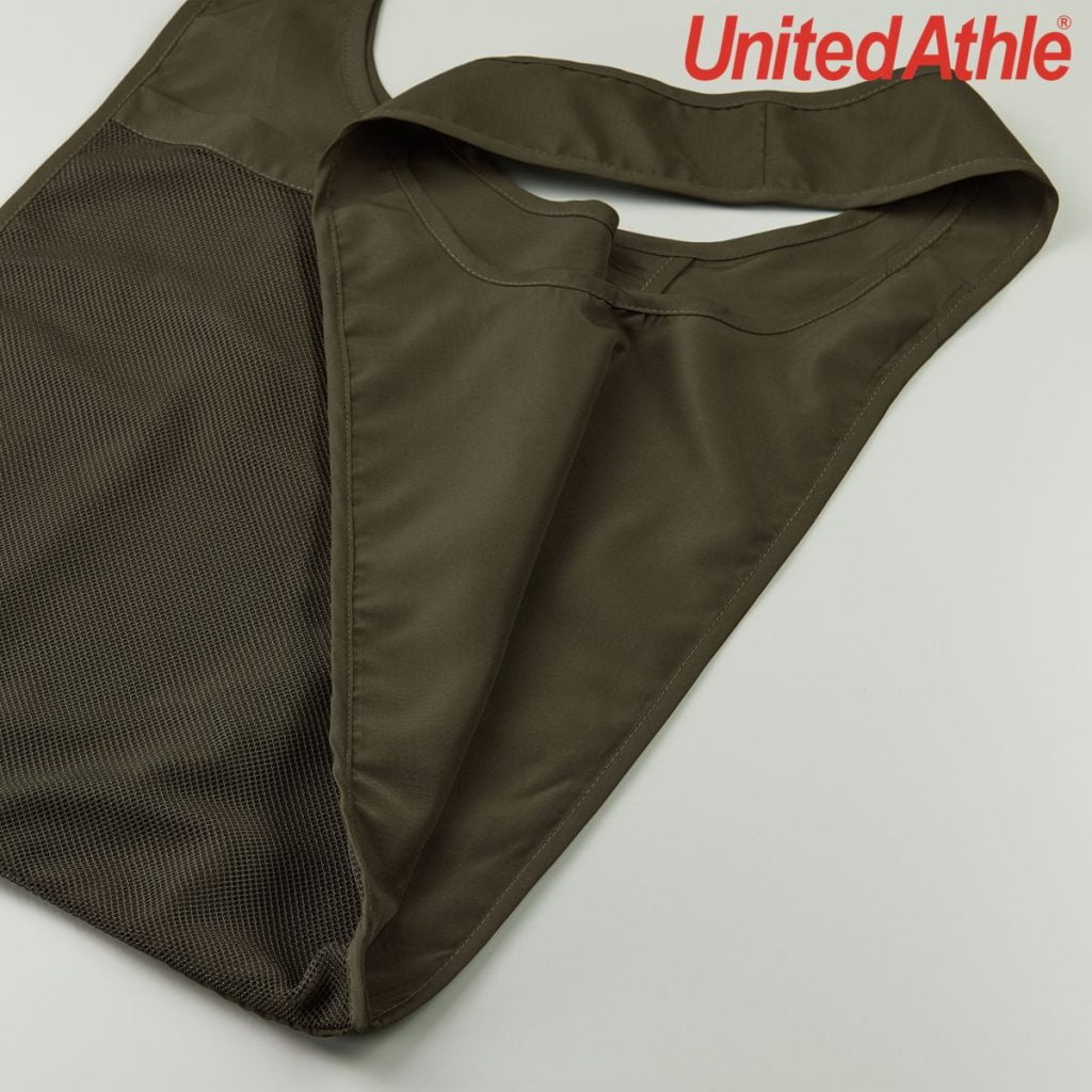 United Athle 1391-01 再生聚酯纖維 防撕裂 可折疊袋(有網眼袋)