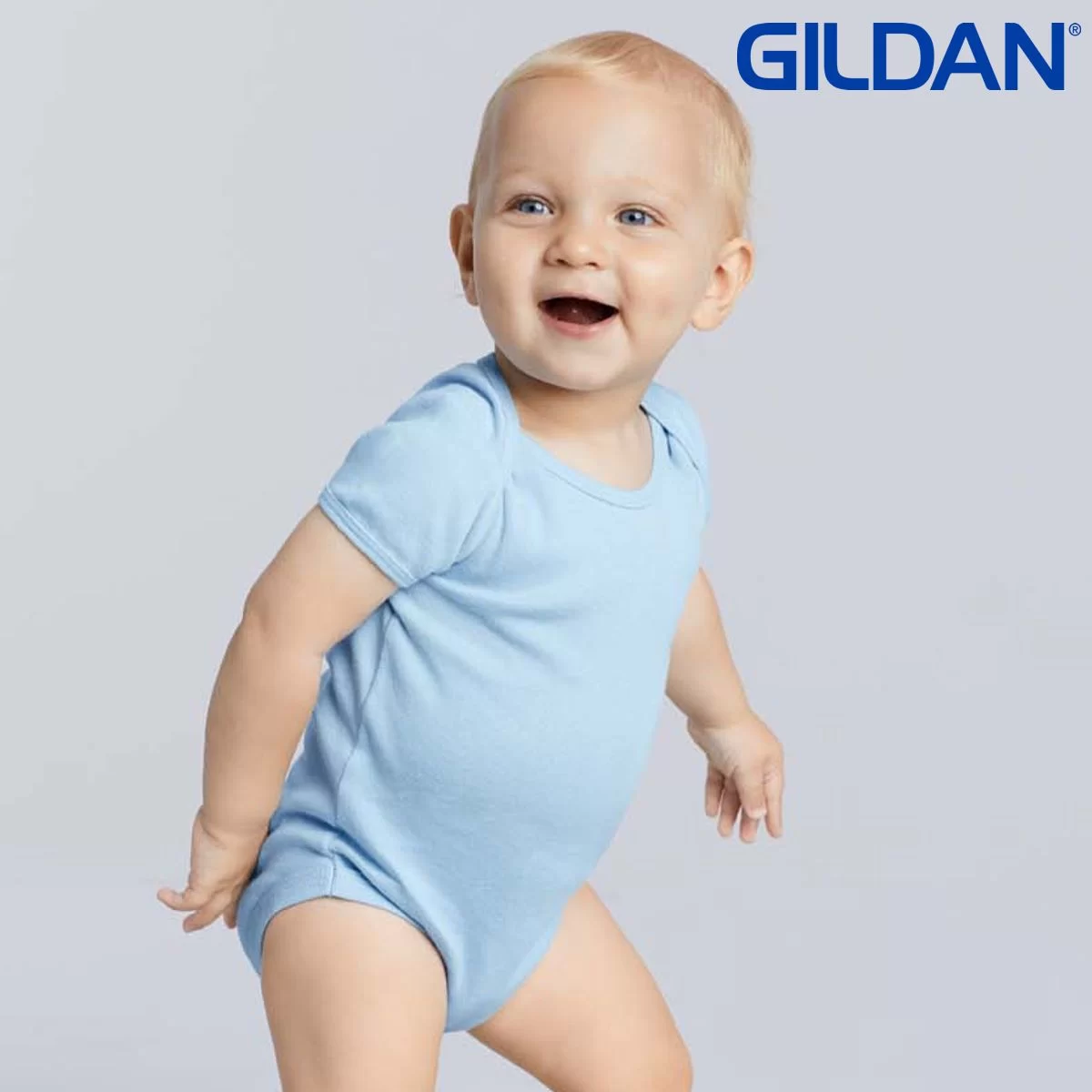 Gildan 64ZEE SoftStyle 嬰兒連身衣