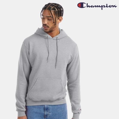 Champion Powerblend 重磅連帽衞衣 - Sport Grey