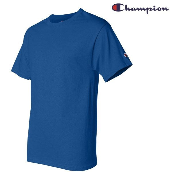 Champion T425 成人 T 恤 (美國尺碼) - Royal Blue