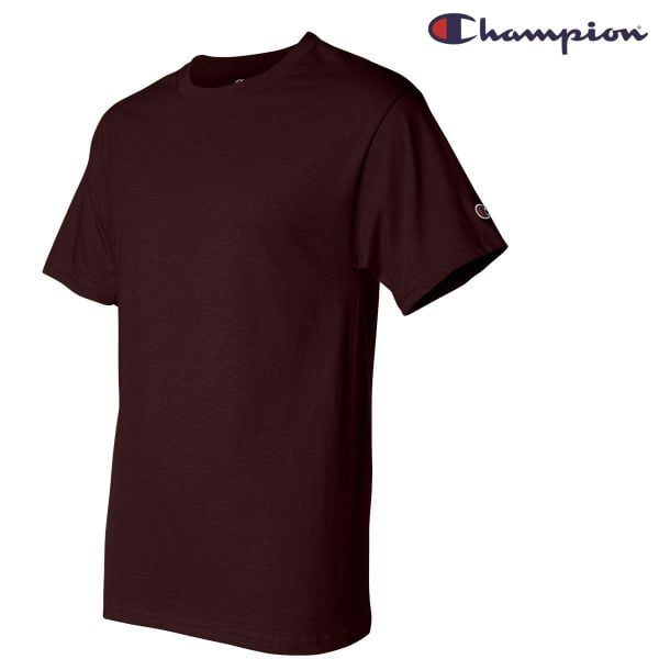 Champion T425 成人 T 恤 (美國尺碼) - Maroon