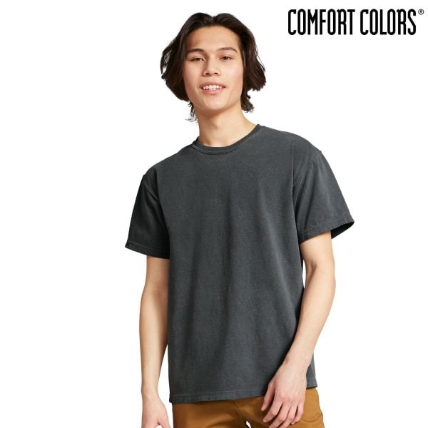 COMFORT COLORS 1717 環紡洗水 T 恤 (美國尺碼)