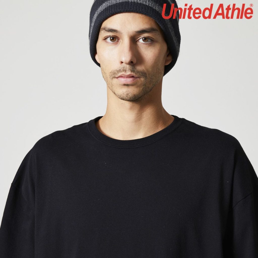 United Athle 5508-01 5.6oz 頂級圓領柔棉 落肩寬版T恤