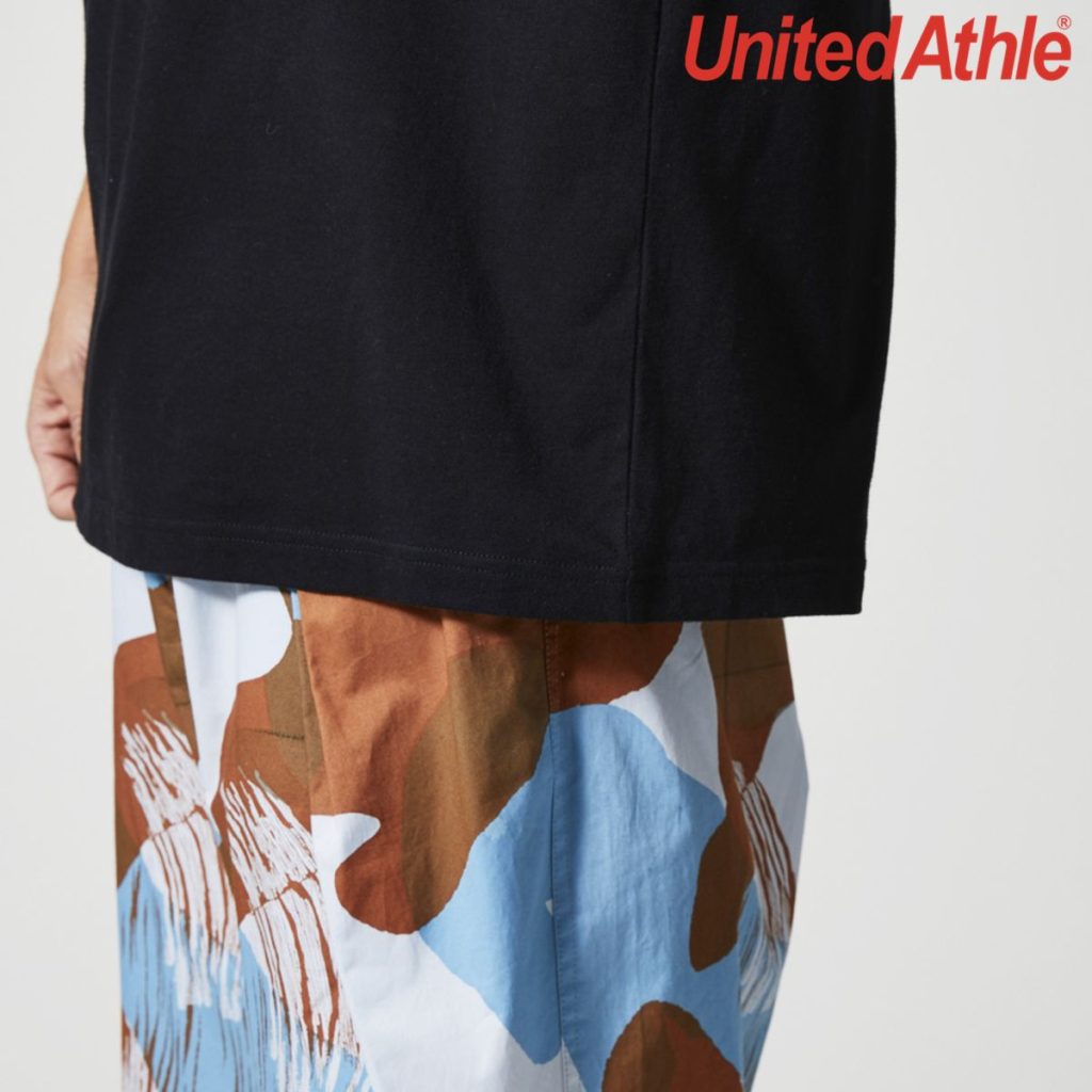United Athle 5508-01 5.6oz 頂級圓領柔棉 落肩寬版T恤