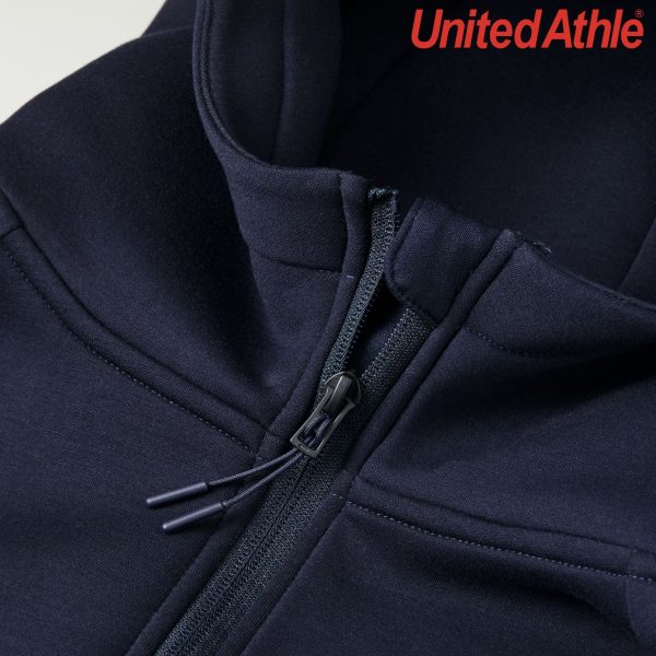 United Athle 2211-01 9.4oz T/R Cardboard Knit 拉鍊外套