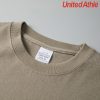 United Athle 4422-01 9.1oz 重量級寬版落肩長袖T恤