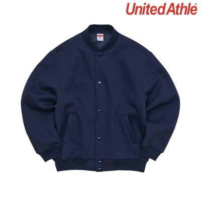 United Athle 5789-01 10.0oz. T/C 寬鬆棒球外套 (內刷毛)