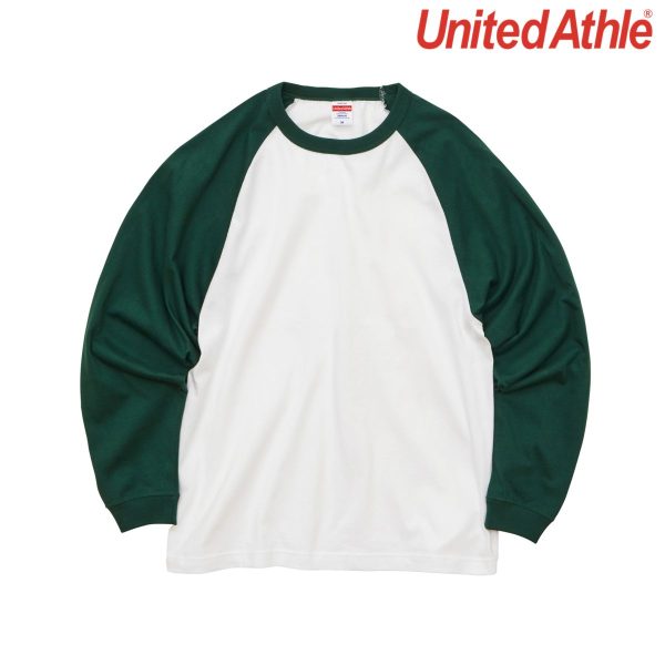 United Athle 5048-01 5.6 oz 長袖拉格蘭T恤