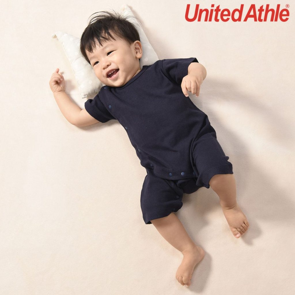 United Athle 5158-02 5.6oz 全棉嬰兒連身衣