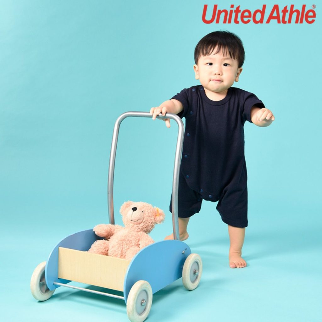 United Athle 5158-02 5.6oz 全棉嬰兒連身衣