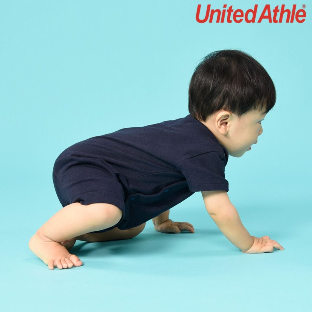 United Athle 5158-02 5.6oz 全棉嬰兒連體衣