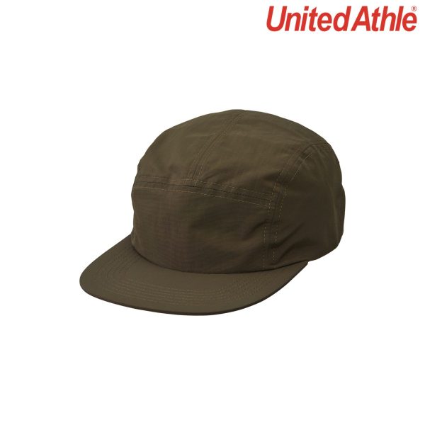 United Athle 9672-01 尼龍噴氣帽 Olive 0033 Size:Free