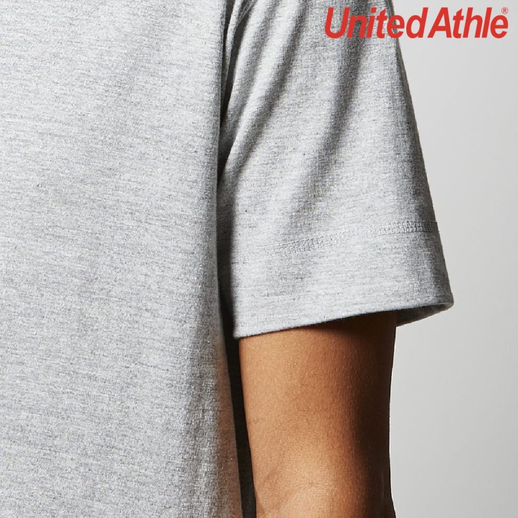 United Athle 5004-01 5.6oz 男裝短袖亨利領T恤