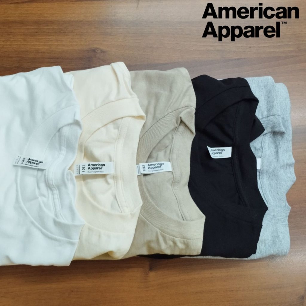 American Apparel 1301 Heavyweight Cotton Unisex Tee