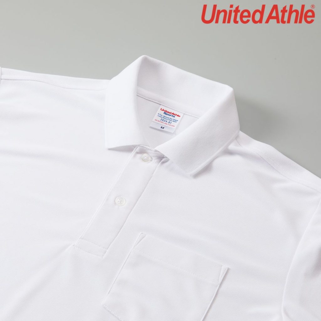 United Athle 2024-01 4.7oz 快乾長袖 Polo（附口袋）