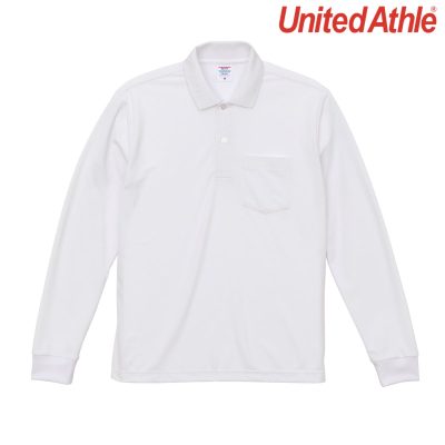 United Athle 2024-01 4.7oz 快乾長袖 Polo(附口袋)