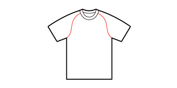 United Athle - STYLING GUIDE 12 插肩袖 - raglan