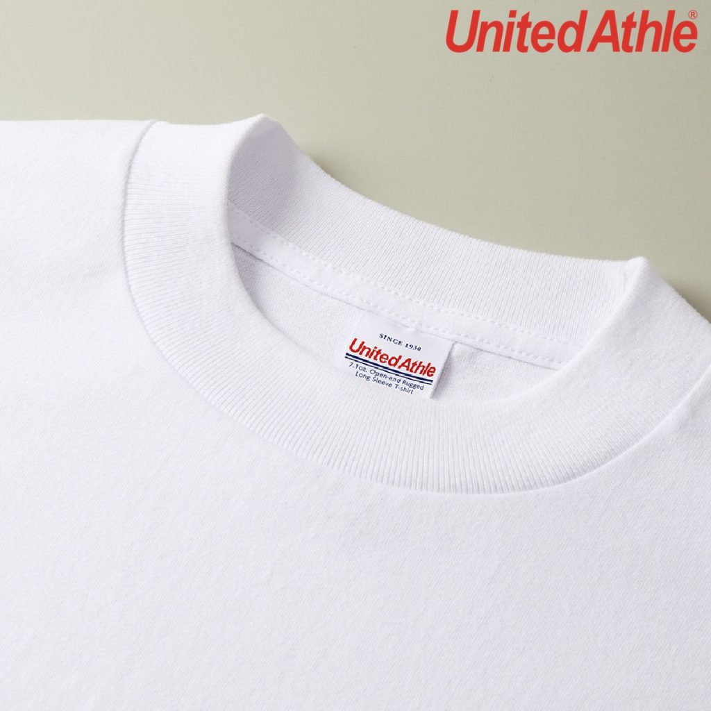 United Athle 4288-01 7.1oz Open-End Rugged L/S Tee (2.1" Rib)