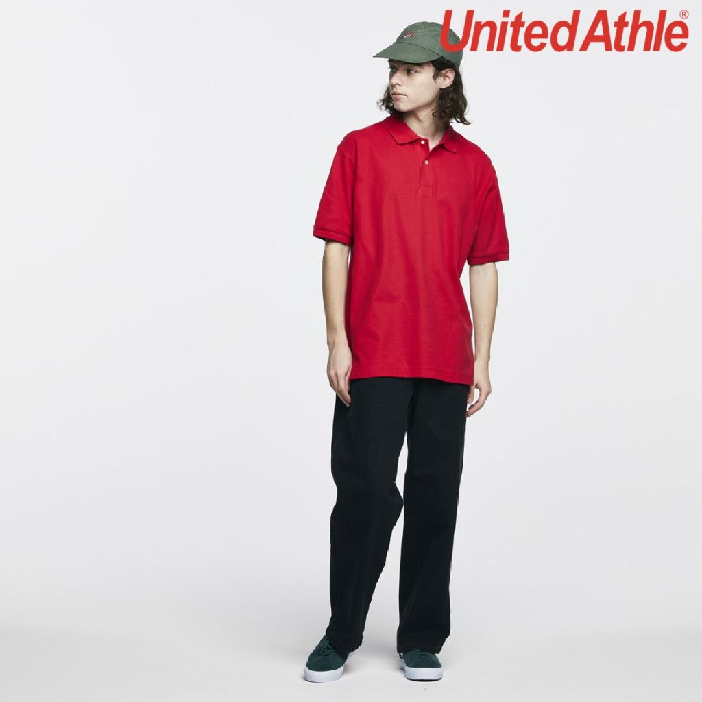 United Athle 5050-01 5.3oz Dry Kanoko Utility Polo Shirt
