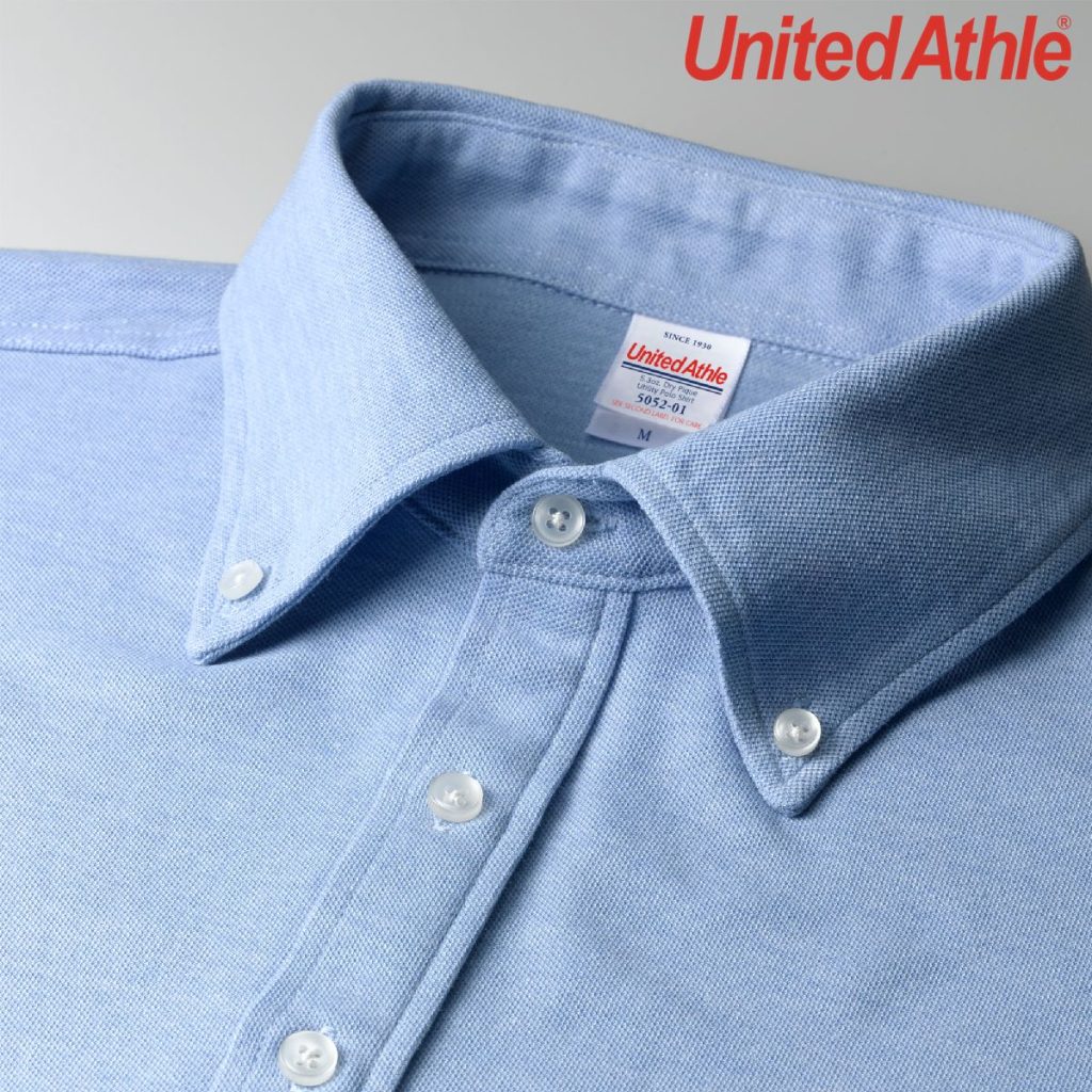 United Athle 5052-01 5.3oz Dry Kanoko 羈扣翻領 Polo 衫