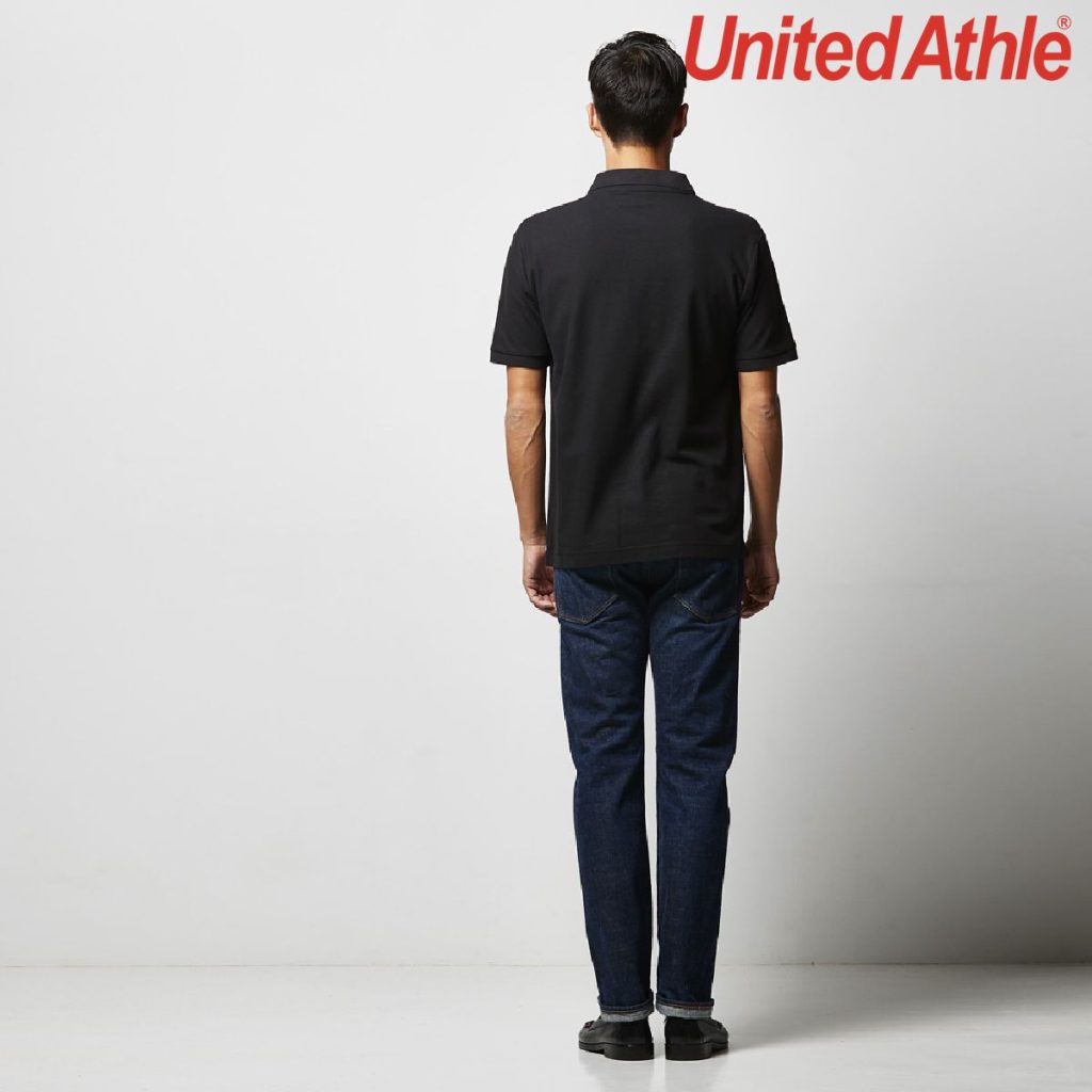United Athle 5050-01 5.3oz Dry Kanoko Utility Polo Shirt