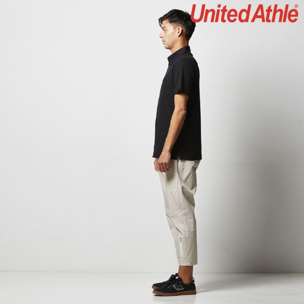 United Athle 5051-01 5.3oz Dry Kanoko 羈扣翻領有袋 Polo 衫