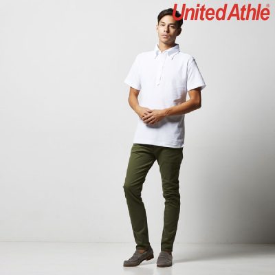 United Athle 5052-01 5.3oz Dry Kanoko 羈扣翻領 Polo 衫