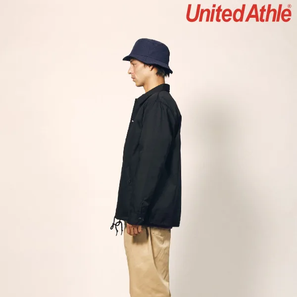 United Athle 7448-01 T/C 教練外套（有襯裡）