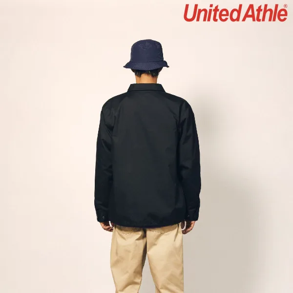United Athle 7448-01 T/C 教練外套（有襯裡）