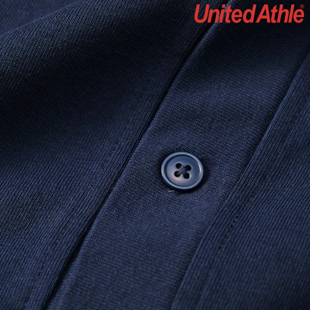 United Athle 4488-01 10.0oz Cotton Jersey Loose Fit Cardigan