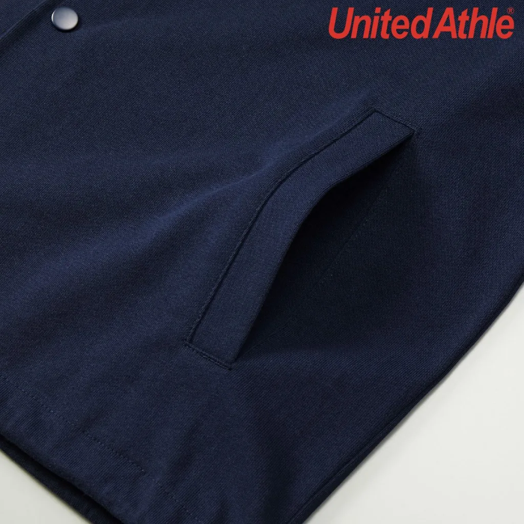 United Athle 4487-01 10.0oz Cotton Jersey Coach Jacket