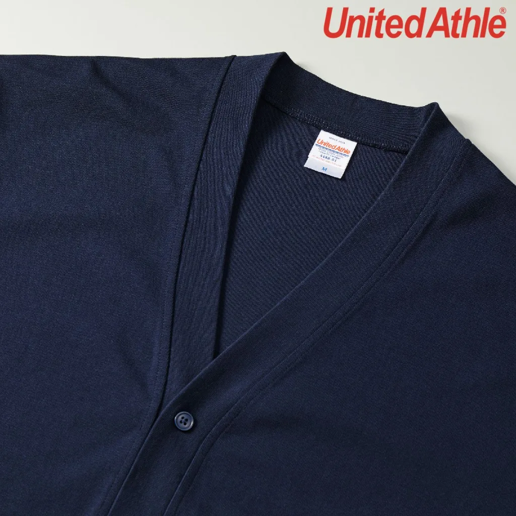 United Athle 4488-01 10.0oz Cotton Jersey Loose Fit Cardigan