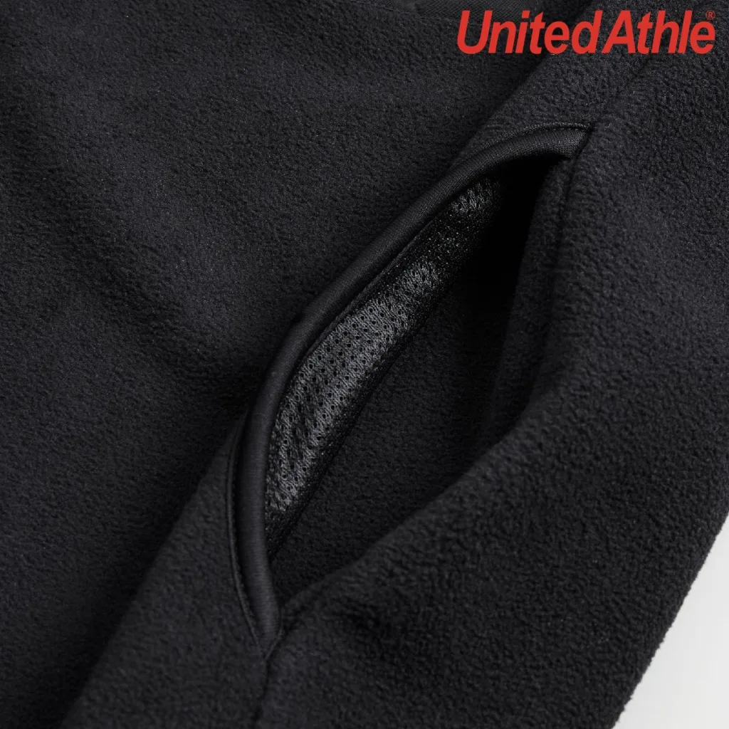 United Athle 7097-01 Microfleece Fullzip Stand Jacket (Single Layer)