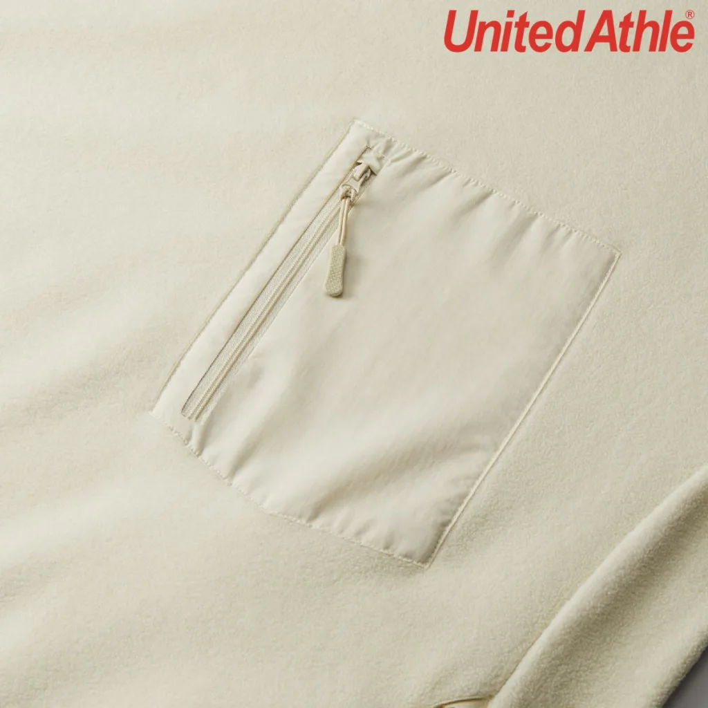 United Athle 7098-01 Microfleece Crewneck Shirt (Single Layer)
