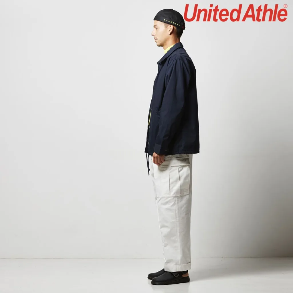 United Athle 7448-01 T/C Coach Jacket (with lining)