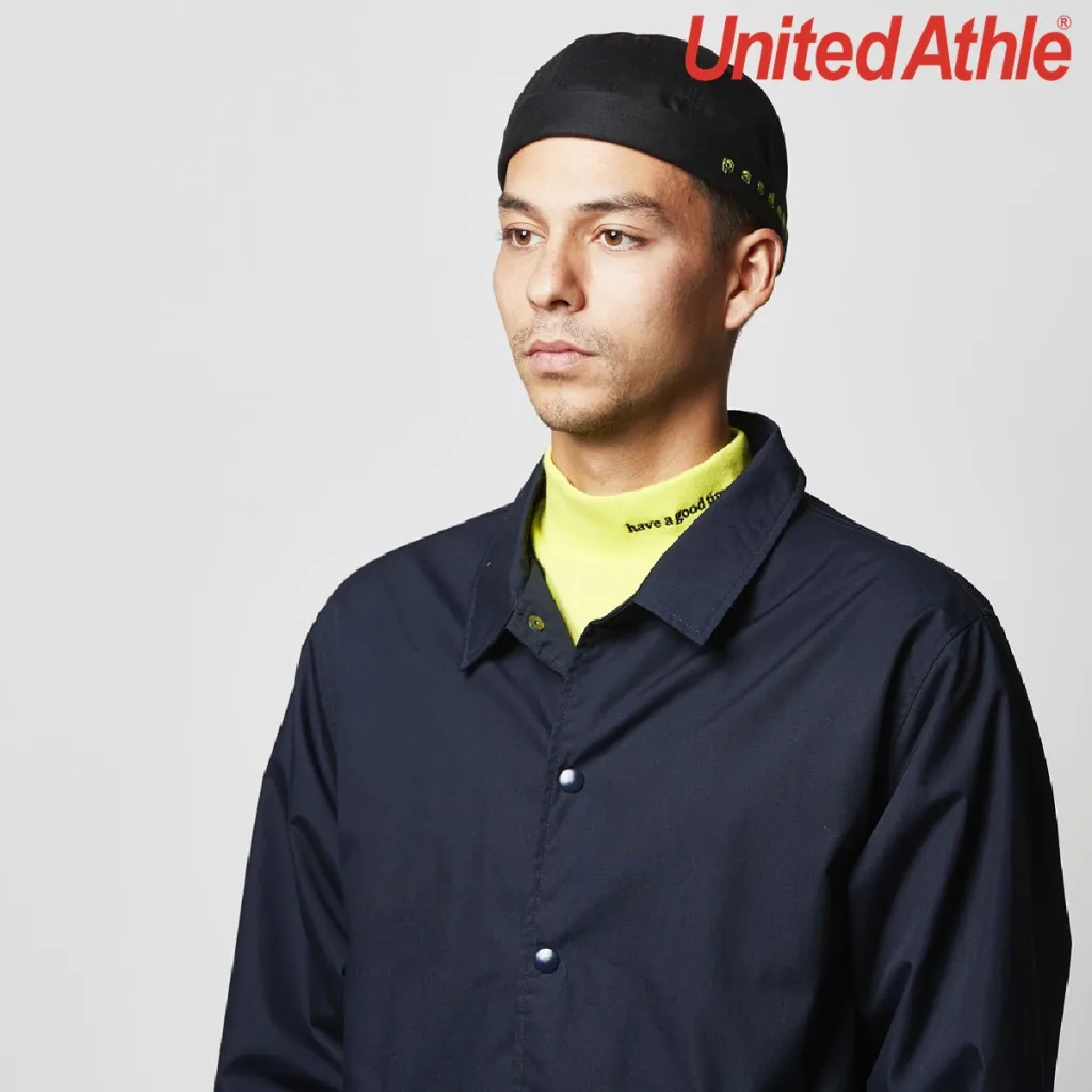 United Athle 7448-01 T/C Coach Jacket (with lining)