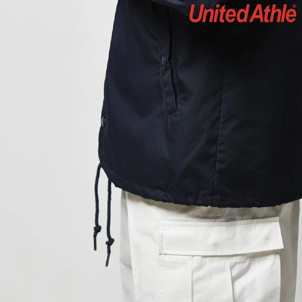 United Athle 7448-01 T/C Coach Jacket (with lining)