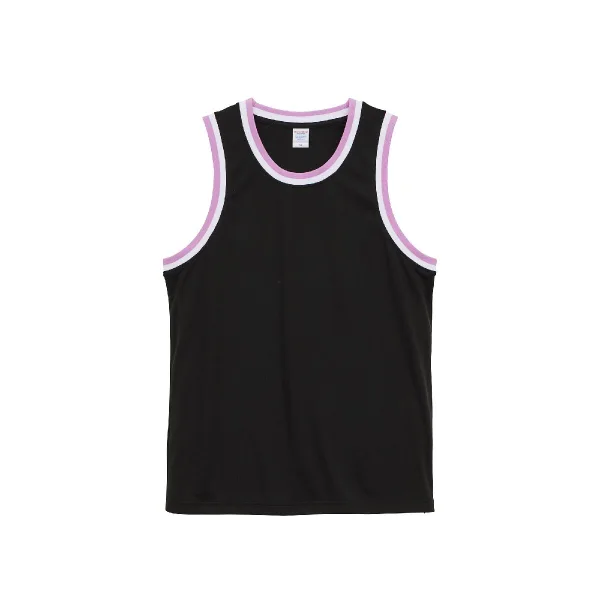 United Athle 5992-01 Black/White/Lavender 9890 Size:XL