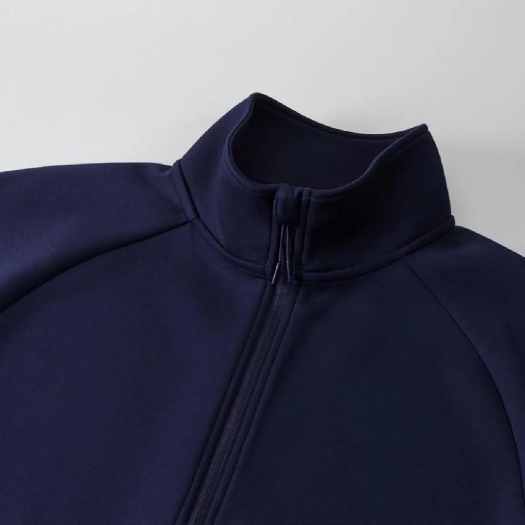 United Athle 9.4oz T/R Cardboard Knit Full Zip Stand Jacket