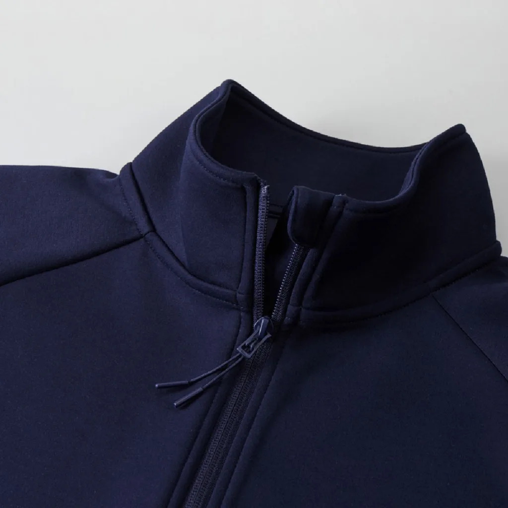 United Athle 9.4oz T/R Cardboard Knit Full Zip Stand Jacket