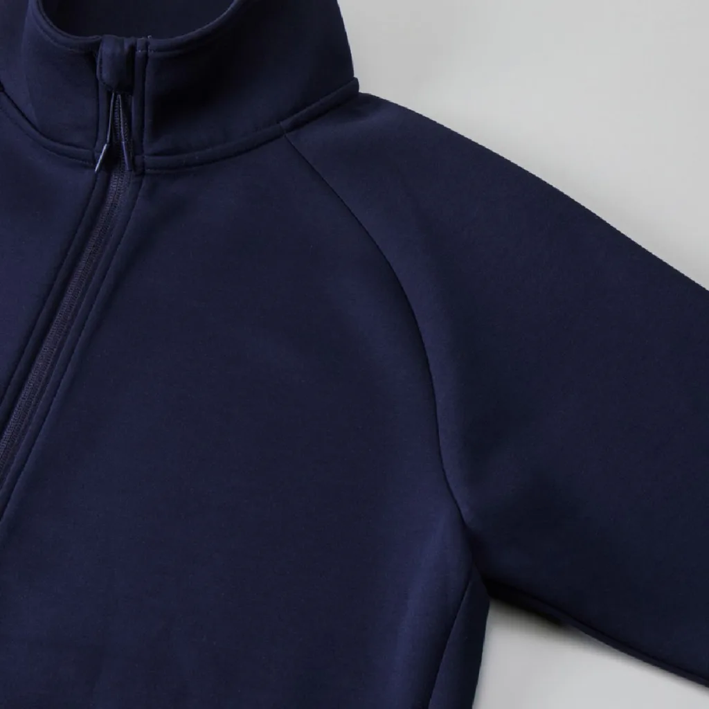 United Athle 9.4oz T/R Cardboard Knit Full Zip Stand Jacket