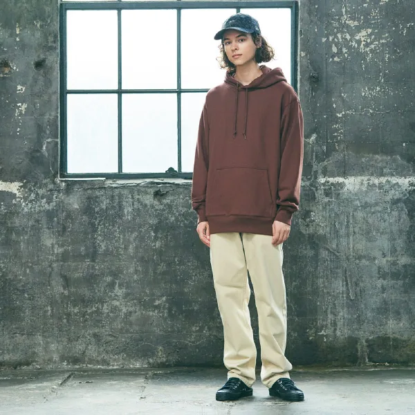 United Athle 5768-01 12.7oz 純棉抓毛連帽衞衣
