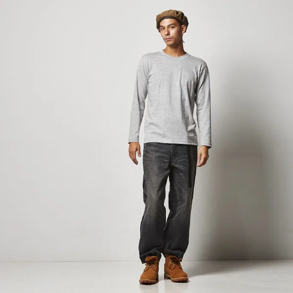 United Athle 5010-01 5.6oz 經典長袖T恤：圖片 4