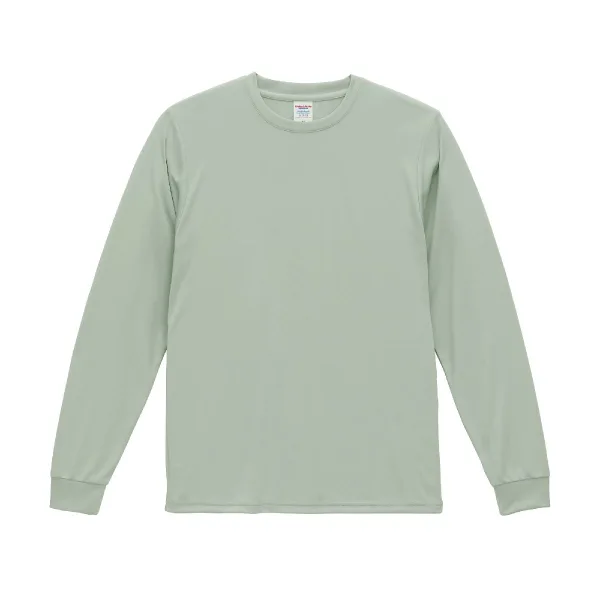 United Athle 5709-01 4.4oz Dry Smooth 快乾光滑再生聚酯長袖 T 恤