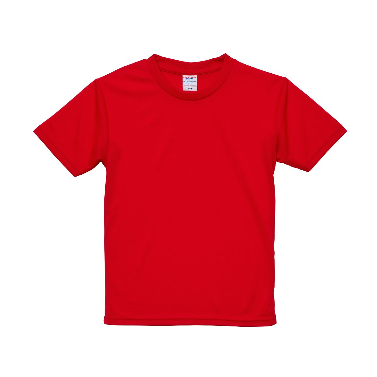United Athle 5900-02 4.1oz Dry Athletic 童裝快乾運動T恤 9 United Athle 5900-02 Red 0069 Size:160