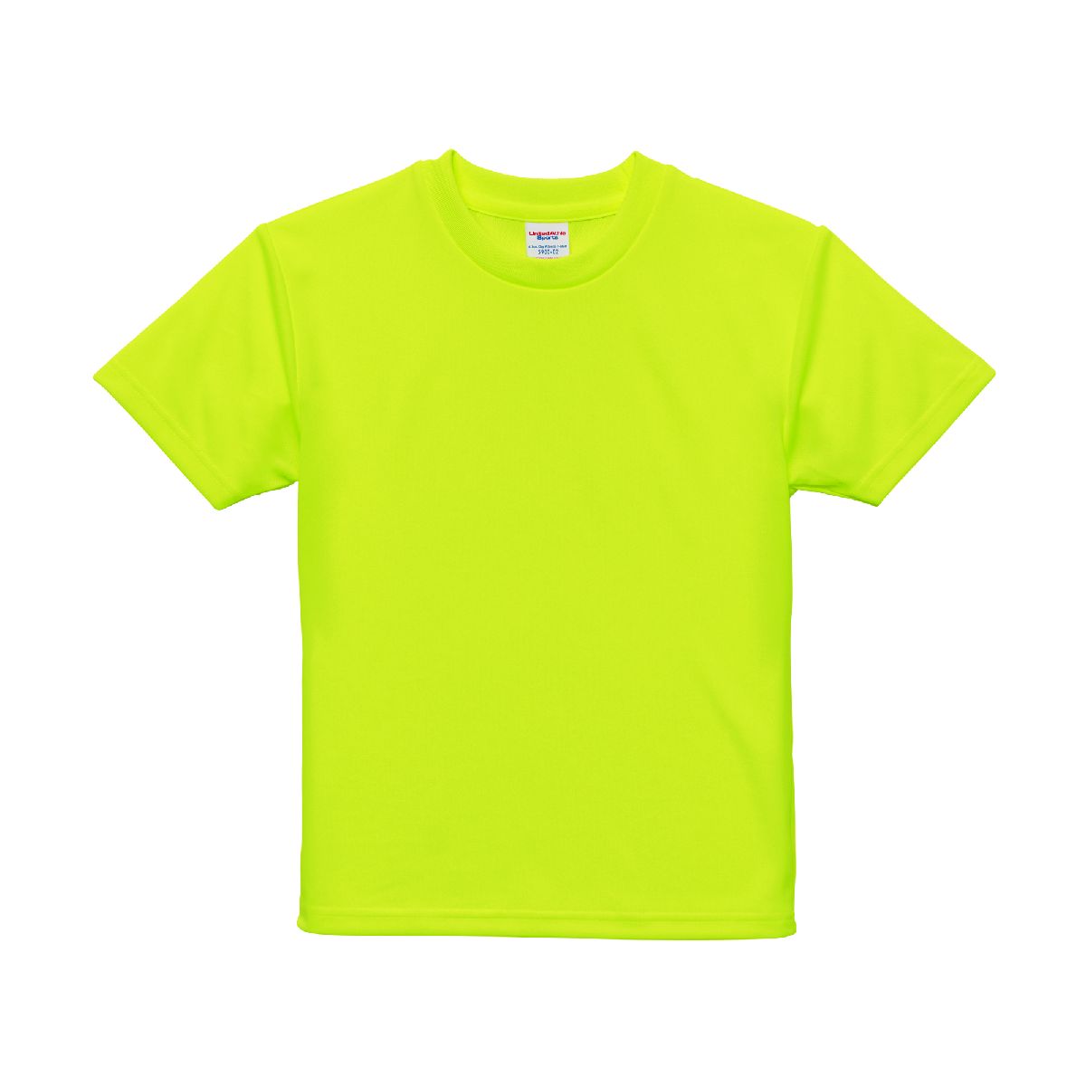 United Athle 5900-02 4.1oz Dry Athletic 童裝快乾運動T恤 11 United Athle 5900-02 Fluorescent Yellow 0111 Size:160