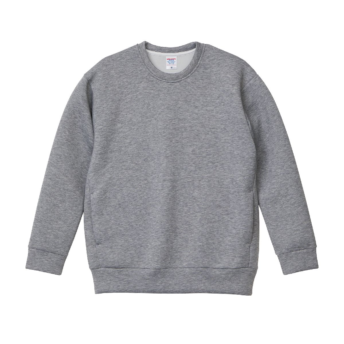 United Athle 2290-01 9.4 oz T/R 空氣感針織圓領衫 2 United Athle 2290-01 Heather Gray 0714 Size:2XL
