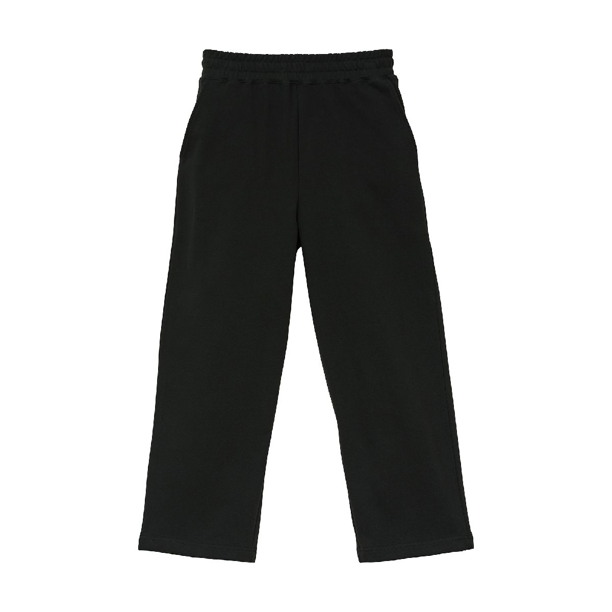 United Athle 5207-01 10oz 純棉寬鬆直筒魚鱗布運動褲 2 United Athle 5207-01 Black 0002 Size:XL