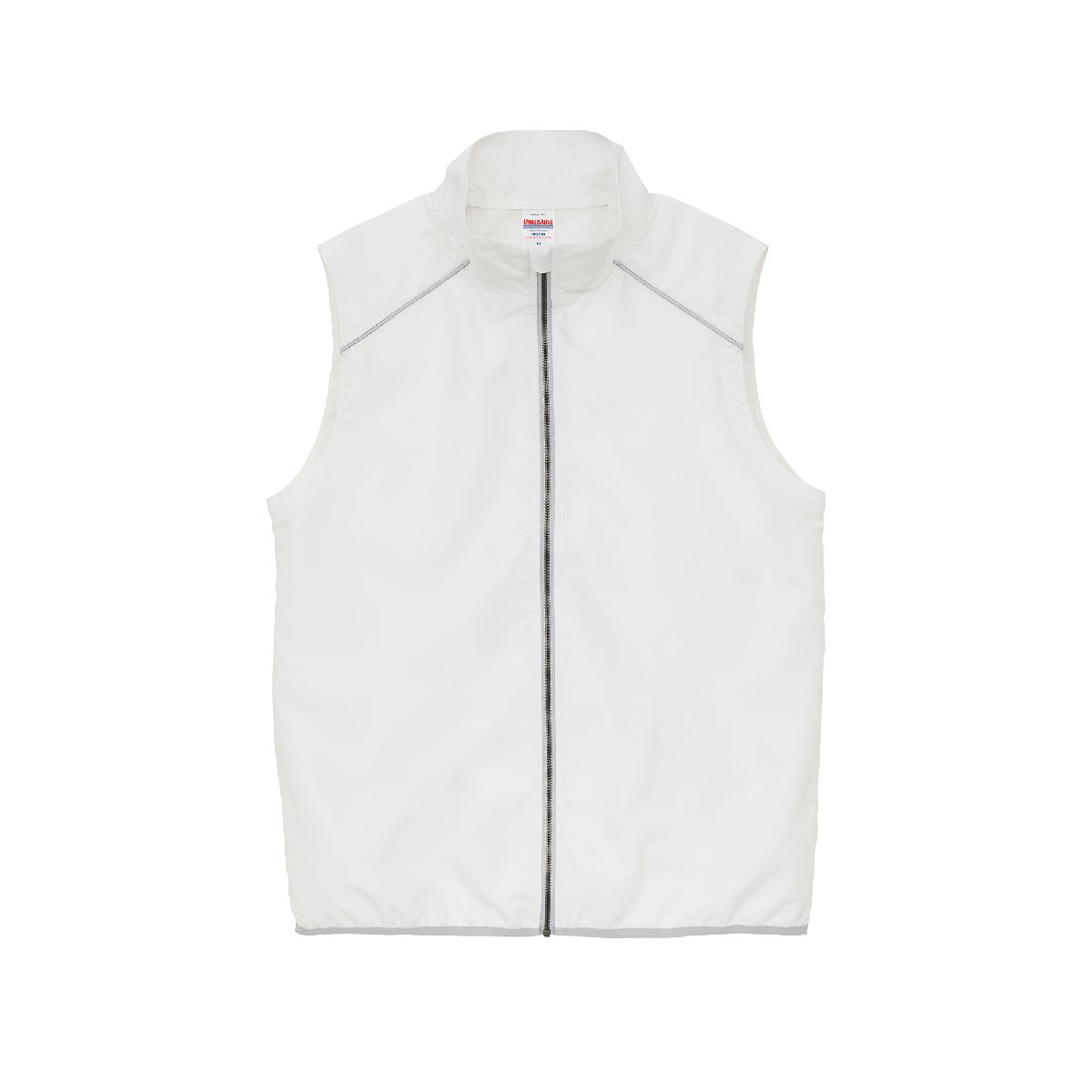 United Athle 7082-01 環保再生聚酯反光立領背心 4 United Athle 7082-01 White 0001 Size:2XL